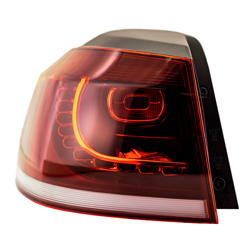 Set de Feux Arrière LED Look-R sur mesure pour Volkswagen Golf VI 2008-2012 excl. Variant - Rouge/Claire/Fumée - incl. Feux Dynamiques