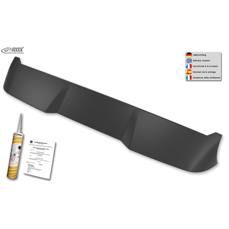Becquet de toit sur mesure pour Citroën Jumper 2003- / Fiat Ducato 2003- / Opel Movano 2022- / Peugeot Boxer 2003- (H2) (PU)