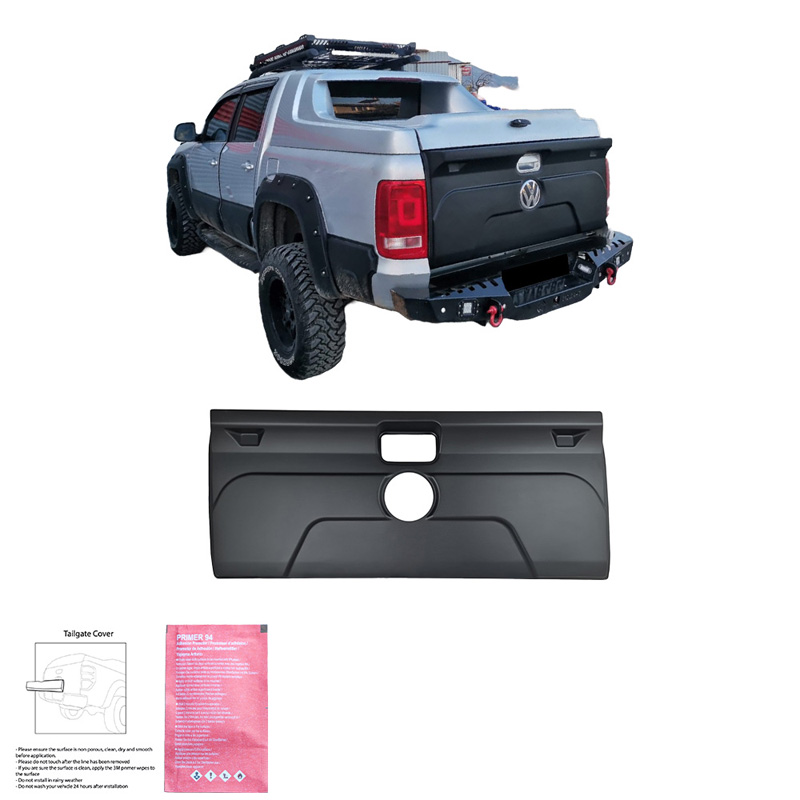 Protecteur de hayon sur mesure pour Volkswagen Amarok MK1 2010-2022 - Noir mat