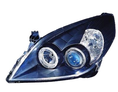 Phares Opel Vectra C 05-08 Angel Eyes noire