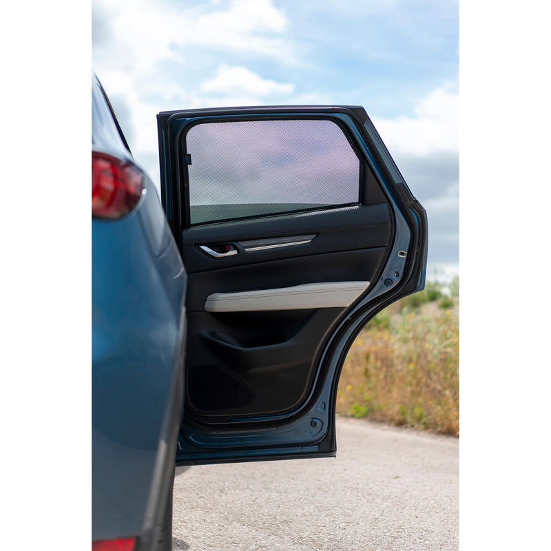 Set de Car Shades (portes arrières) sur mesure pour Mazda CX5 2017- (2-pièces)