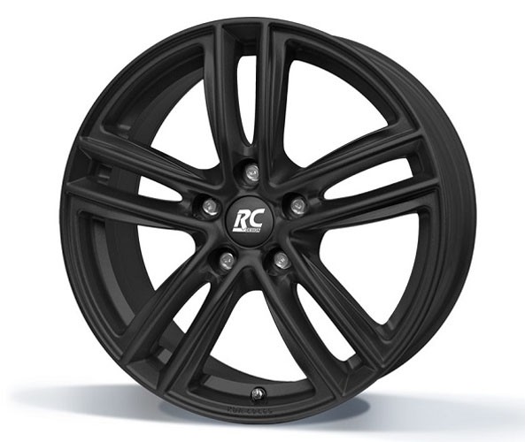 RC Design RC27 7x17 5x112 ET35 zwart mat gelakt Velgen