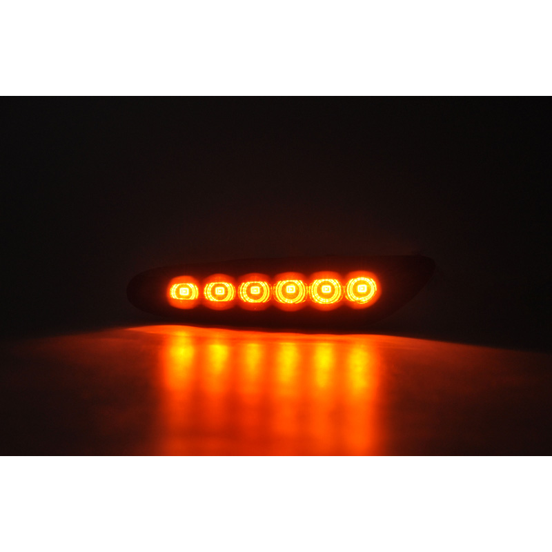 Set de Clignotants Latéraux LED (T10 Plug) sur mesure pour BMW Série 1 E8x / 3 E46 / 3 E9x / 5 E6x / X1 E84 / X3 E83 - Fumée