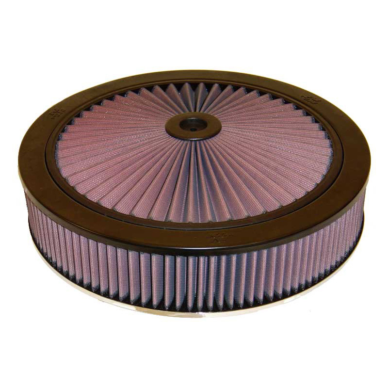 K&N Filtre à Air X-Stream - 130mm raccord, 305mm diamètre intérieur, 78mm hauteur - avec 22mm drop base (66-3050)