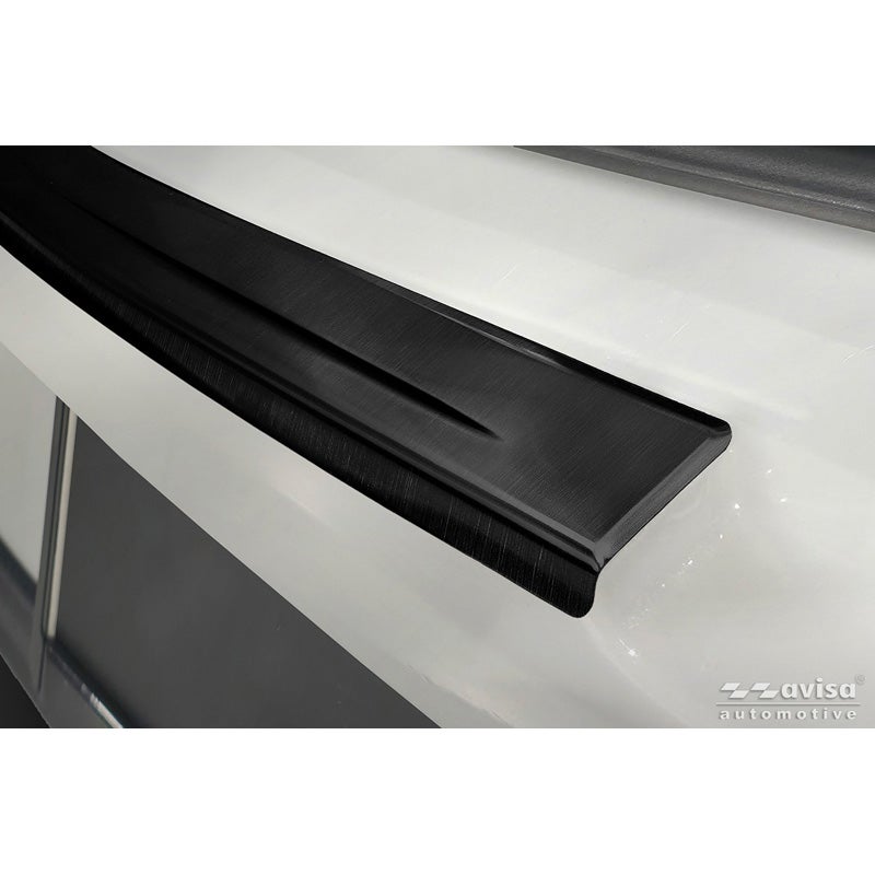 Avisa Protection de Seuil de Coffre Acier Inox sur mesure pour Leapmotor B10 2025- - Noir - 2-pièces