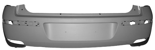 AchterBumper CORSA C. 03-06 SPUITBAAR