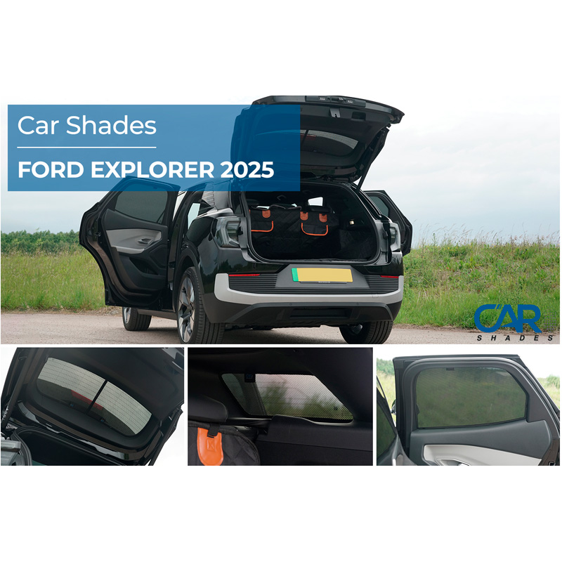 Set de Car Shades sur mesure pour Ford Explorer EV (CX740) 2024- (6-pièces)