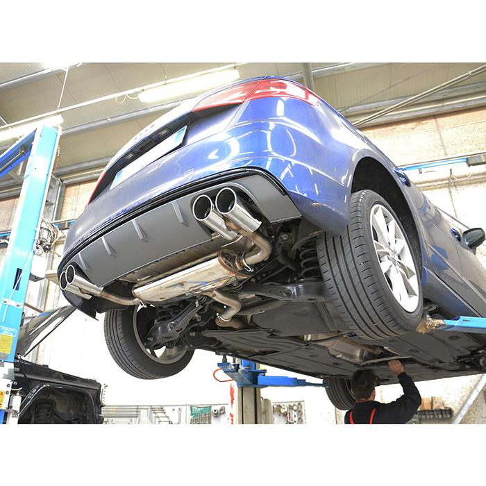 AUDI A3 8V Sedan 2.0 TDI (150 Hp) 2013 Endpipe kit OO90 Right + OO90 Left