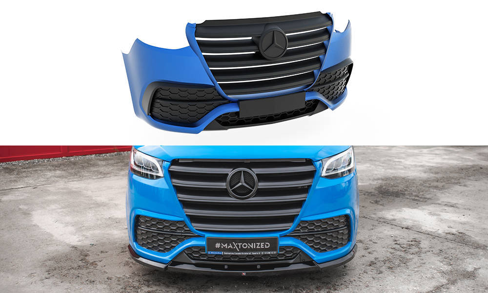 Voorbumper Mercedes-Benz Sprinter Mk3 2018- Maxton