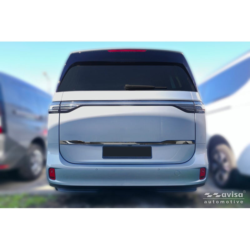 Avisa Moulure de hayon en Inox Noir Chrome sur mesure pour Volkswagen ID.Buzz 2022- (avec hayon)
