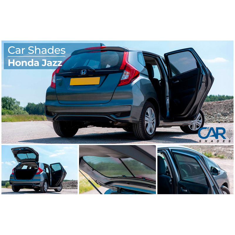 Set de Car Shades sur mesure pour Honda Jazz IV 2015-2020 (6-pièces)