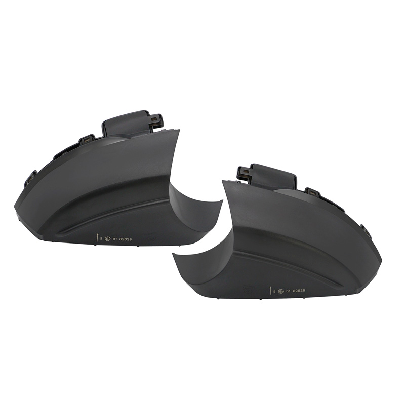 Set de Clignotants de Rétroviseurs LED sur mesure pour Volkswagen Polo 6R/6C 2009-2017 / Up! Facelift 2017- & Seat e-Mii & Skoda e-Citigo - Fumée - incl. Feux Dynamiques