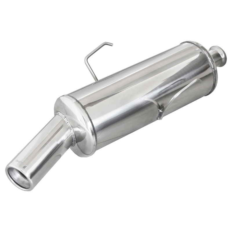 100% Inox Échappement Sport sur mesure pour Citroën Saxo 1.4 (75cv) 1996- 80mm