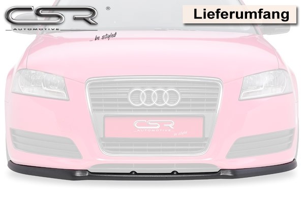 Cupspoilerlip Glossy Audi A3 8P/8PA CSL082-G