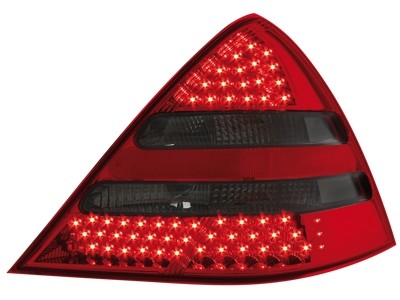 Feux arriere Mercedes SLK (R170 00-04) LED rouges/de fumee