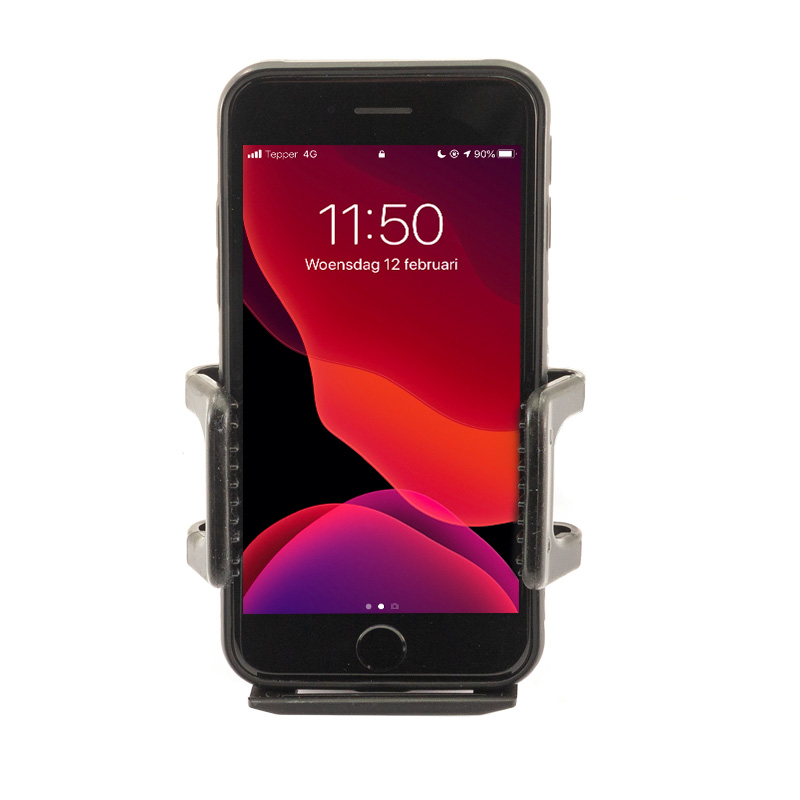 Support universel pour Smartphone avec montage sur grille de ventilation 50-100mm