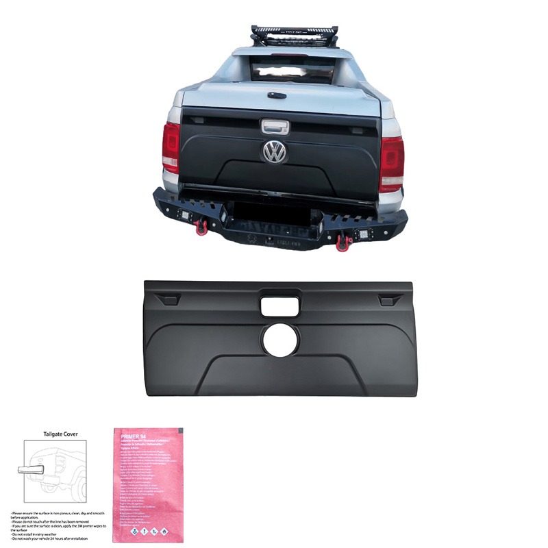 Protecteur de hayon sur mesure pour Volkswagen Amarok MK1 2010-2022 - Noir mat
