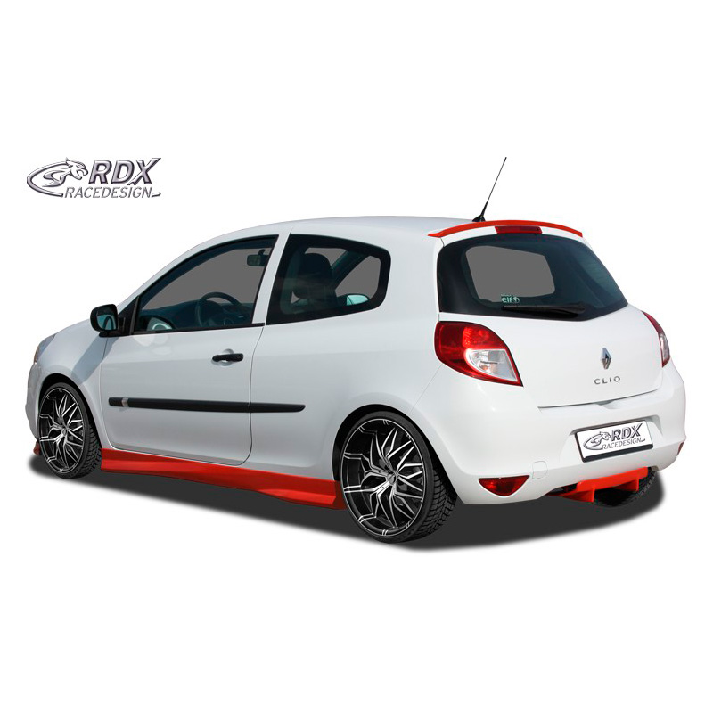 Lèvre becquet de toit sur mesure pour Renault Clio III 2005-2012 (ABS)