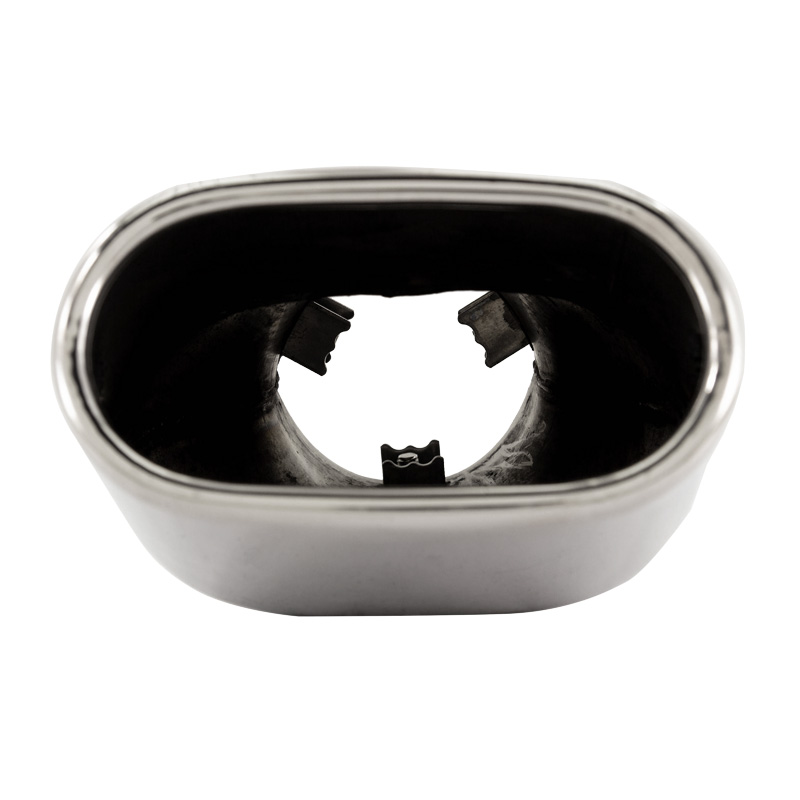 Simoni Racing Embout d'Échappement Rectangle Inox - 117x68xL190mm - Montage ->63mm