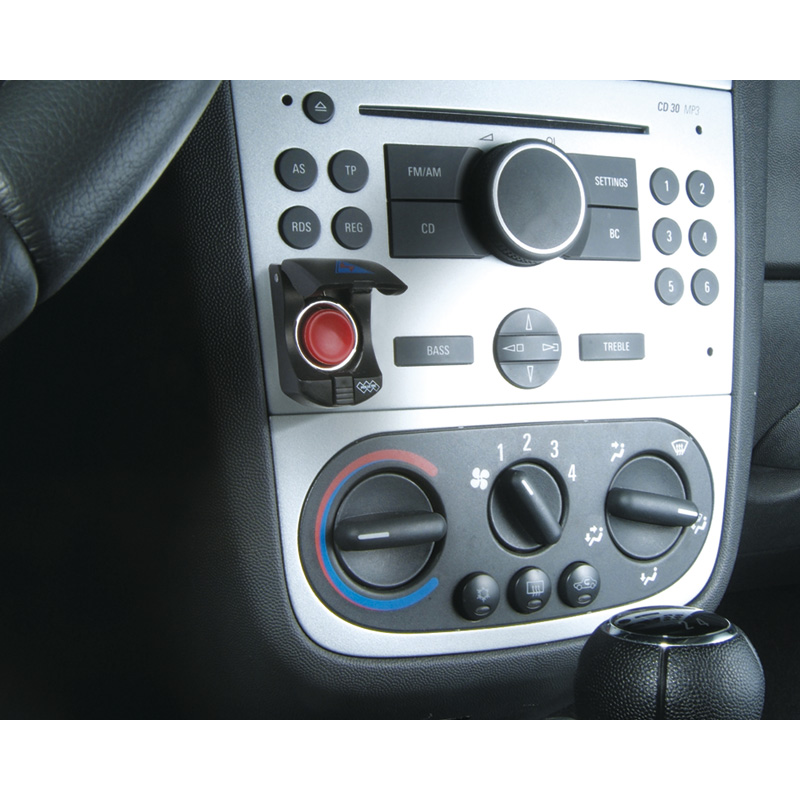 Foliatec Engine Starter Button LockLine noir 1 pièce