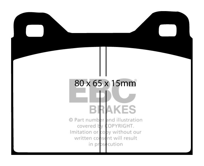 EBC Brakes SEAT Exeo 1.8 Turbo (120) 2010-.. Remblokken voorzijd