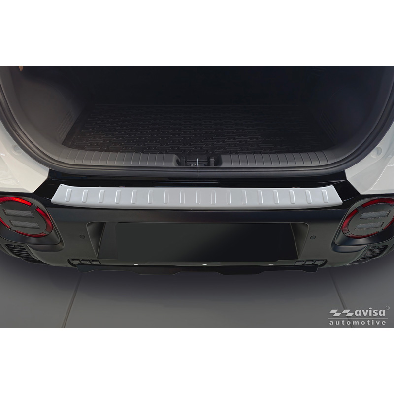 Avisa Protection de Seuil de Coffre Acier Inox sur mesure pour Hyundai Inster 2024- - Argent Mat