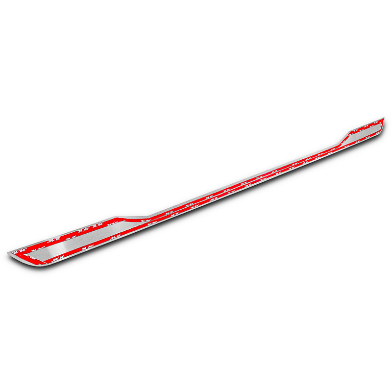 Avisa Revêtement d'habillage du hayon du coffre inox Chrome sur mesure pour Toyota Corolla Touring Sports (E21) 2019-