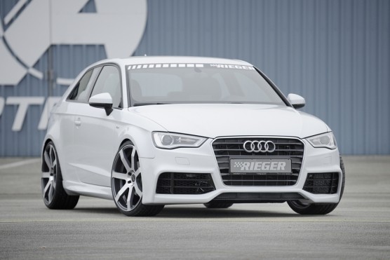 Rieger Zijskirts passend voor Audi A3 8V 2012-