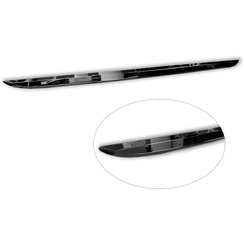 Avisa Moulure de hayon en Inox Noir Chrome sur mesure pour Mercedes CLA Shooting Brake (X118) 2019-