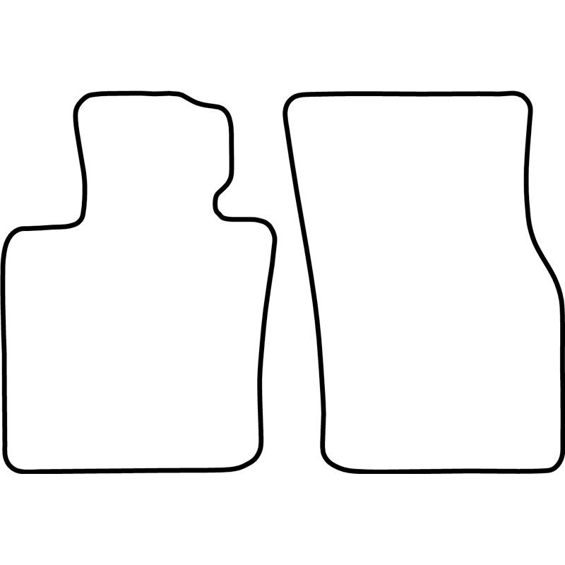 Set de tapis de sol sur mesure pour New Mini Cabrio F57 2016- (avant seulement)
