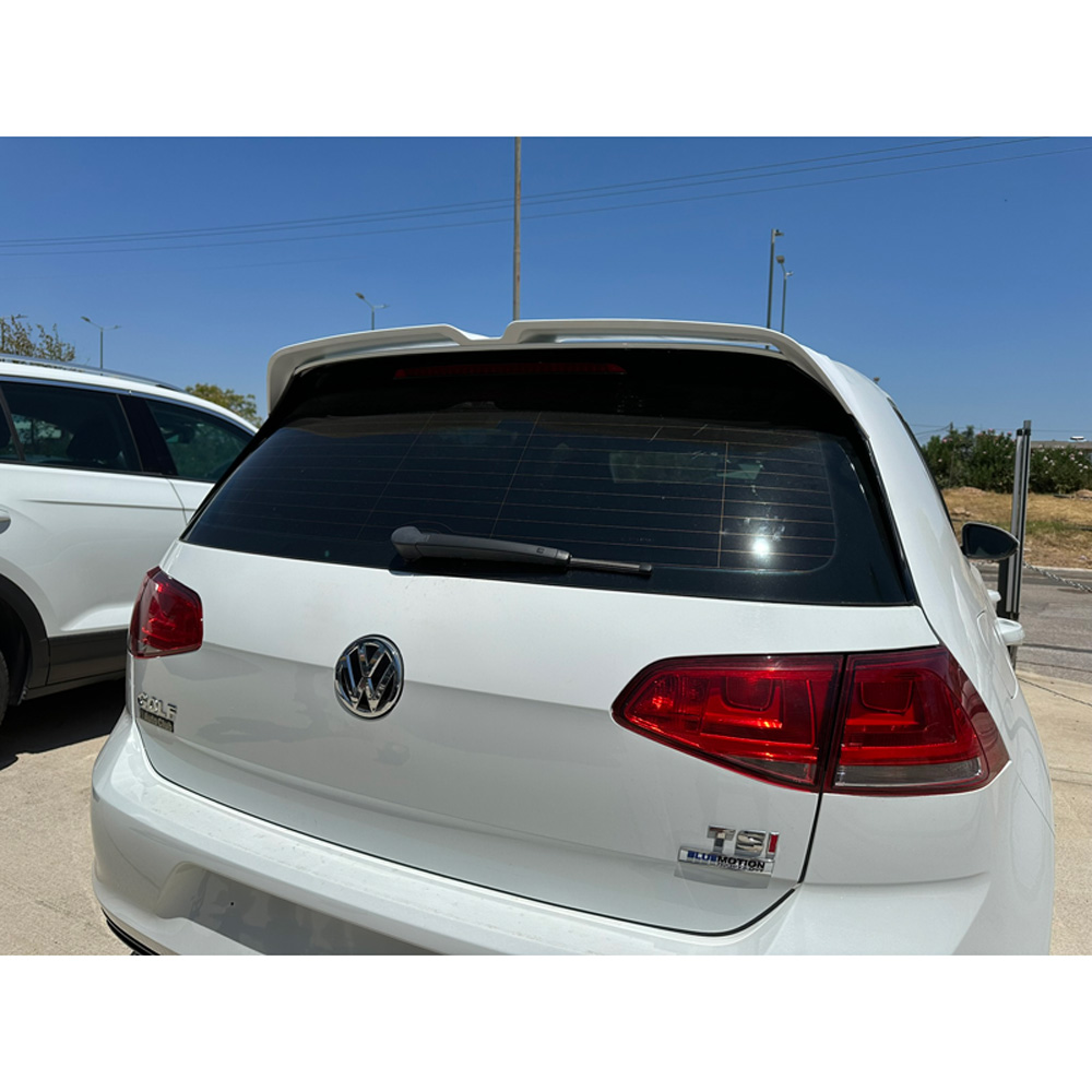 Becquet de toit sur mesure pour Volkswagen Golf VII GTI / R / R-Line 2012-2017 & Facelift (7.5) 2017-2019 (PU)