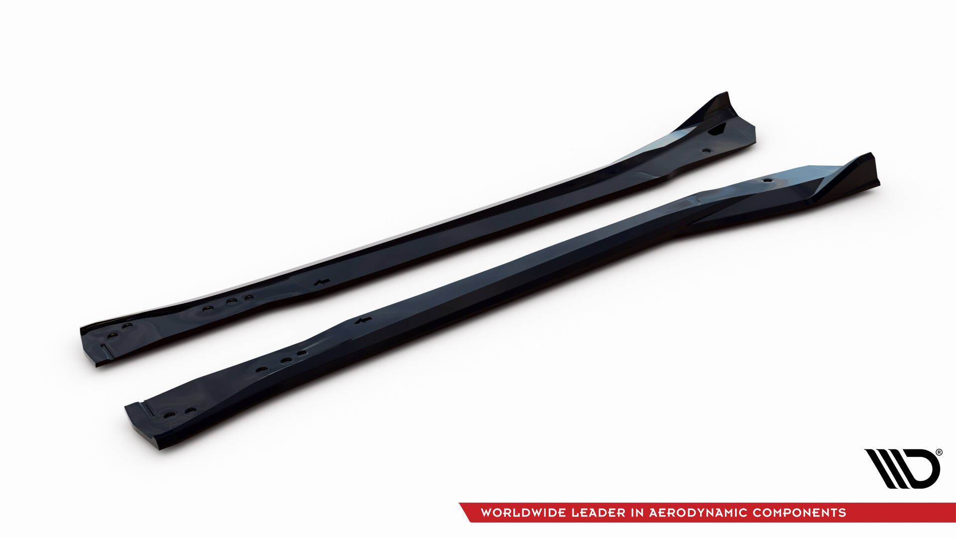 Bodykit Chevrolet Corvette Z06 C7 Maxton Glanzend zwart