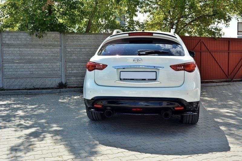 Centrale Achterspoiler Infiniti QX70 Glanzend Zwart