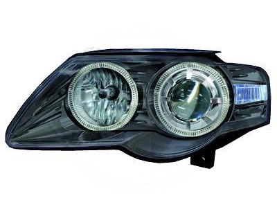 Phares VW Passat 3C Angel Eyes noire