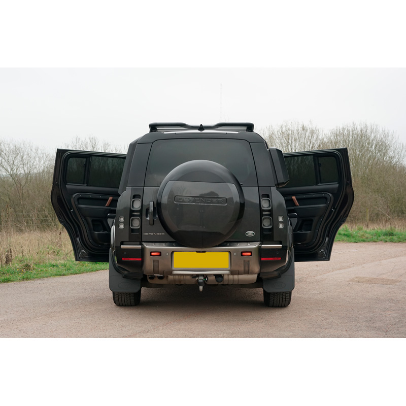 Set de Car Shades (portes arrières) sur mesure pour Land Rover Defender D130 5-portes 2020- (4-pièces)
