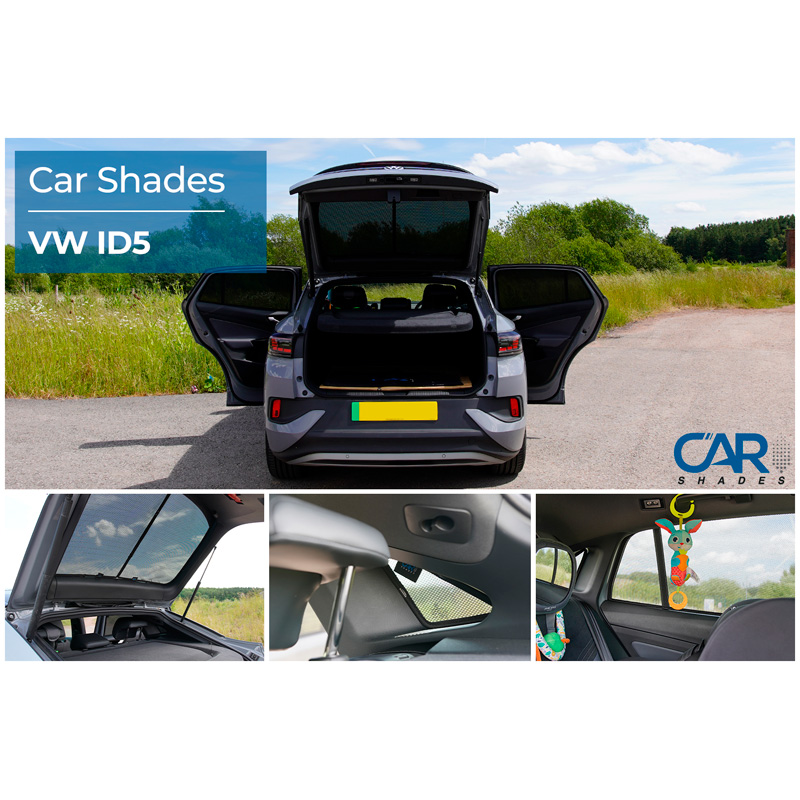 Set de Car Shades sur mesure pour Volkswagen ID.5 2021- (6-pièces)