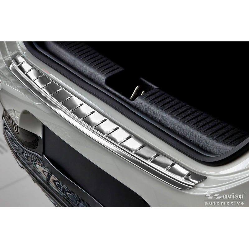 Avisa Protection de Seuil de Coffre Acier Inox sur mesure pour Mercedes CLA III Shooting Brake (X174) 2026- - Argent