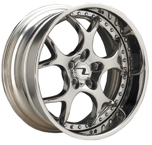 Schmidt VN Line roues (stappenrand) 3dlg chroom 7 - 8x18