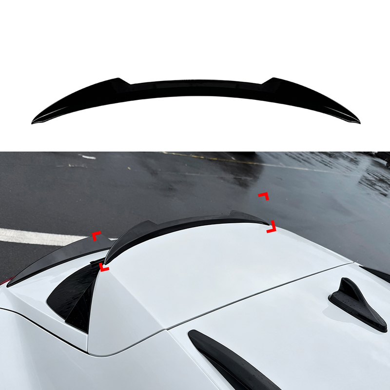 Becquet de toit (Spoiler Cap) sur mesure pour Cupra Formentor 2020-2024 & Facelift 2024- (ABS Noir Luisant)