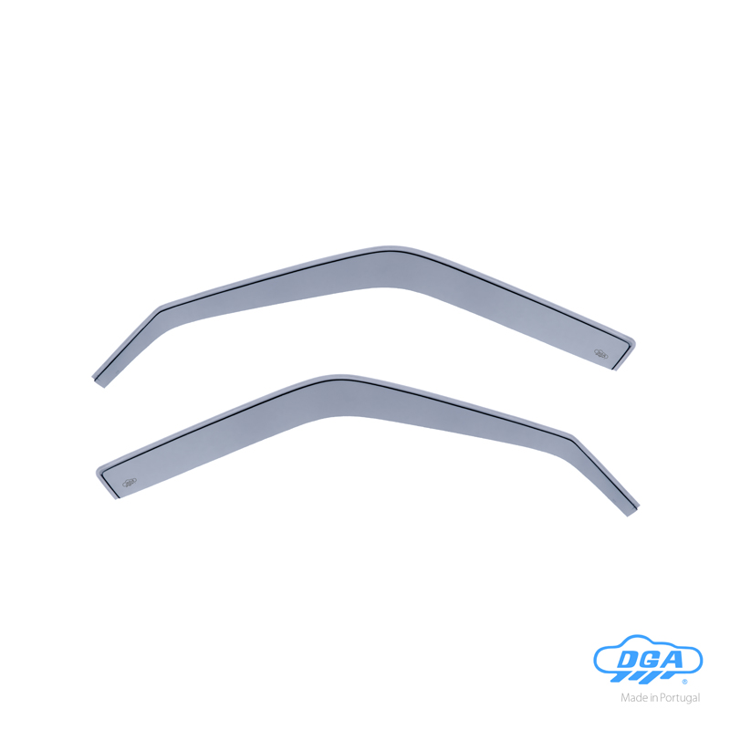 DGA Déflecteurs d'Air sur mesure pour Peugeot 205 5-portes 1983-1998 & 309 4-portes 1985-1993 (2-pièces)