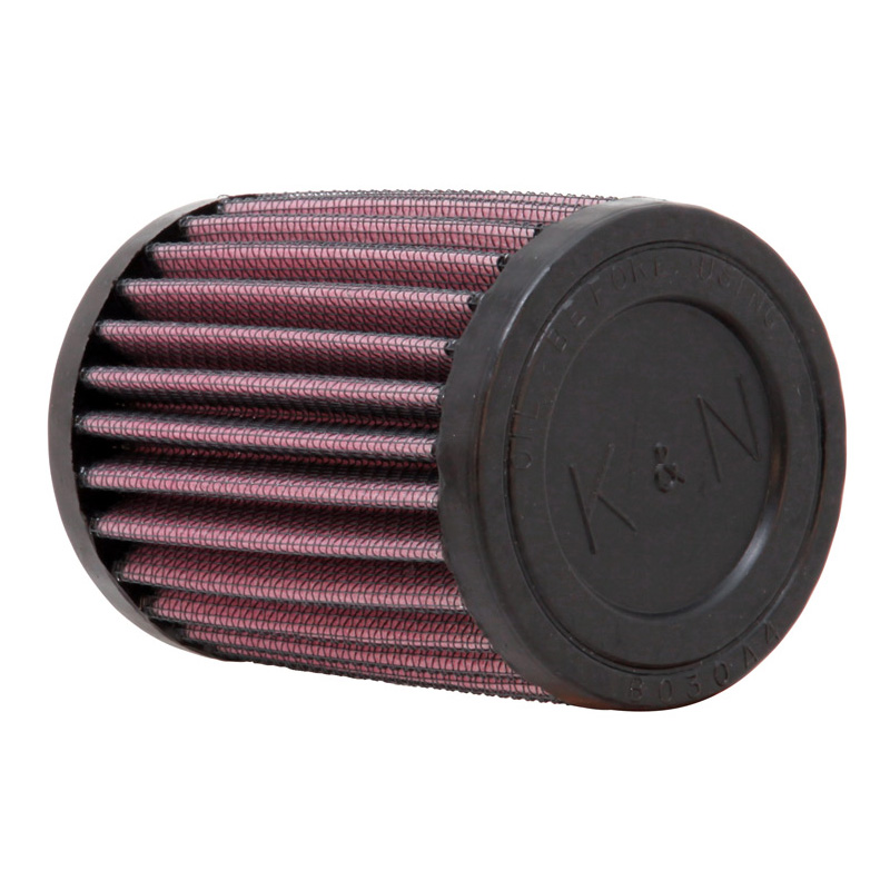K&N Filtre à Air Universel Cylindrique 38mm raccordement, 76mm diamètre, 102mm hauteur (RU-0160)
