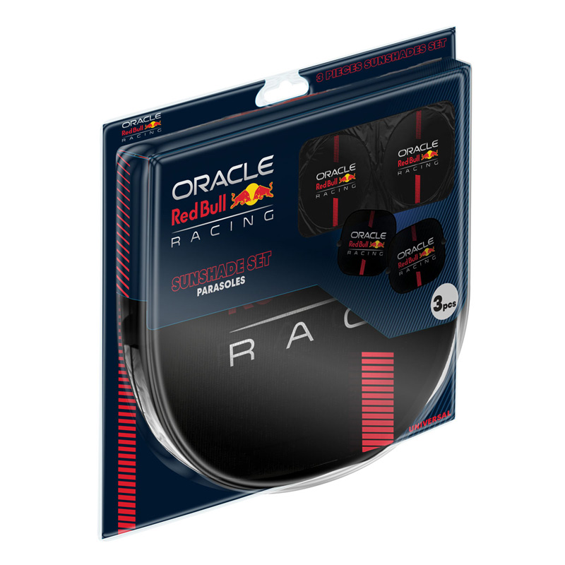 Red Bull Oracle Kit Pare-soleil universel - 3 pièce - Noir/Rouge