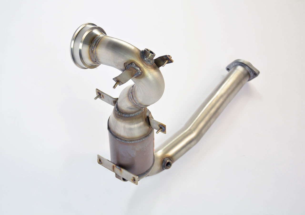ALFA ROMEO MiTo 1.4i T MultiAir TCT (135 Hp) 2010 -> 2014 Turbo downpipe kit + Metallic catalytic co
