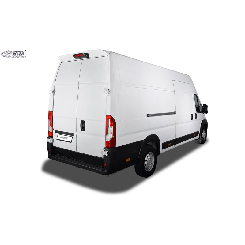 RDX Racedesign Becquet de toit sur mesure pour Citroën Jumper 2006- / Fiat Ducato 2006- / Peugeot Boxer 2006-  / RAM ProMaster 2014- / Opel Movano 2021- / Toyota Proace Max 2024- (H3) (PU)