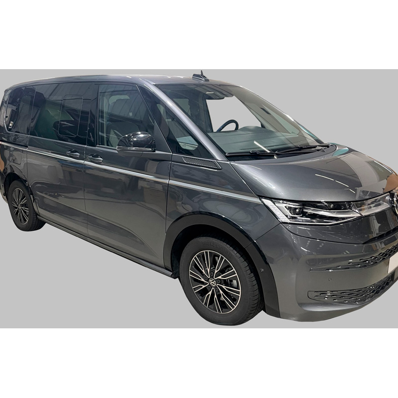 RGM Set extensions de garde-boue sur mesure pour Volkswagen T7 Multivan 2021- empattement court - Noir (avec Park Assist)