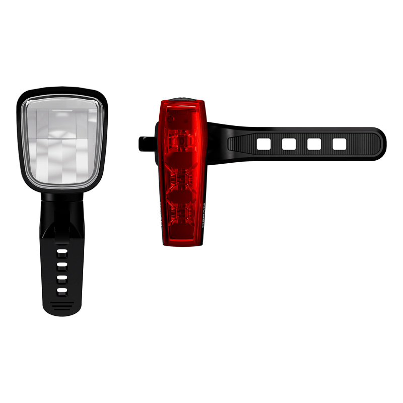 Osram LEDsBIKE® Race 100 Set - Ensemble d'éclairage pour vélo - y compris la fonction de feu de freinage automatique