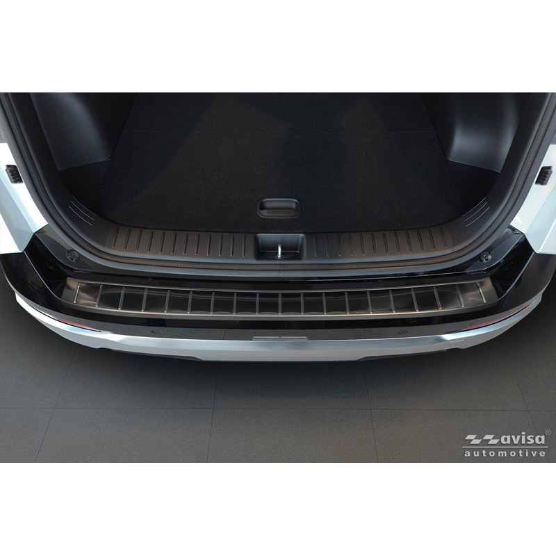 Avisa Protection de Seuil de Coffre Acier Inox sur mesure pour KIA Sportage V (NQ5) Facelift 2025- - Noir