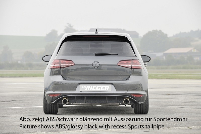 Achteraanzet Rieger VW Golf GTI VII