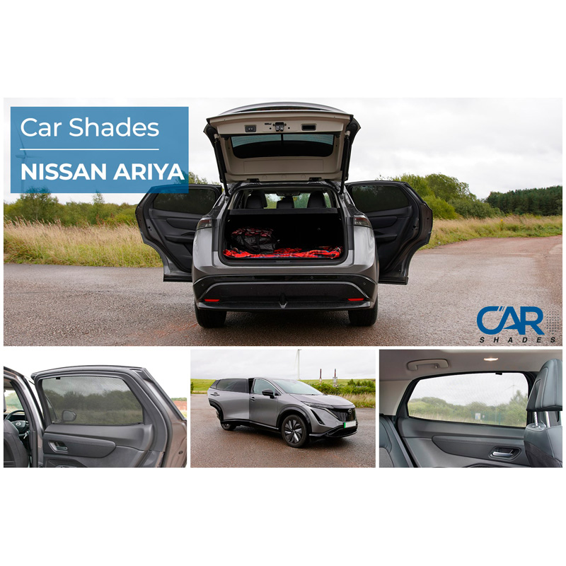Set de Car Shades sur mesure pour Nissan Ariya 2022- (4-pièces)