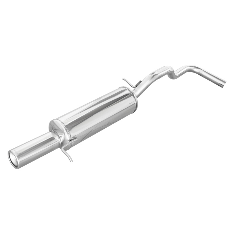 100% Inox Échappement Sport sur mesure pour Seat Ibiza 6K 1.8 8v (90cv) 1996- 80mm